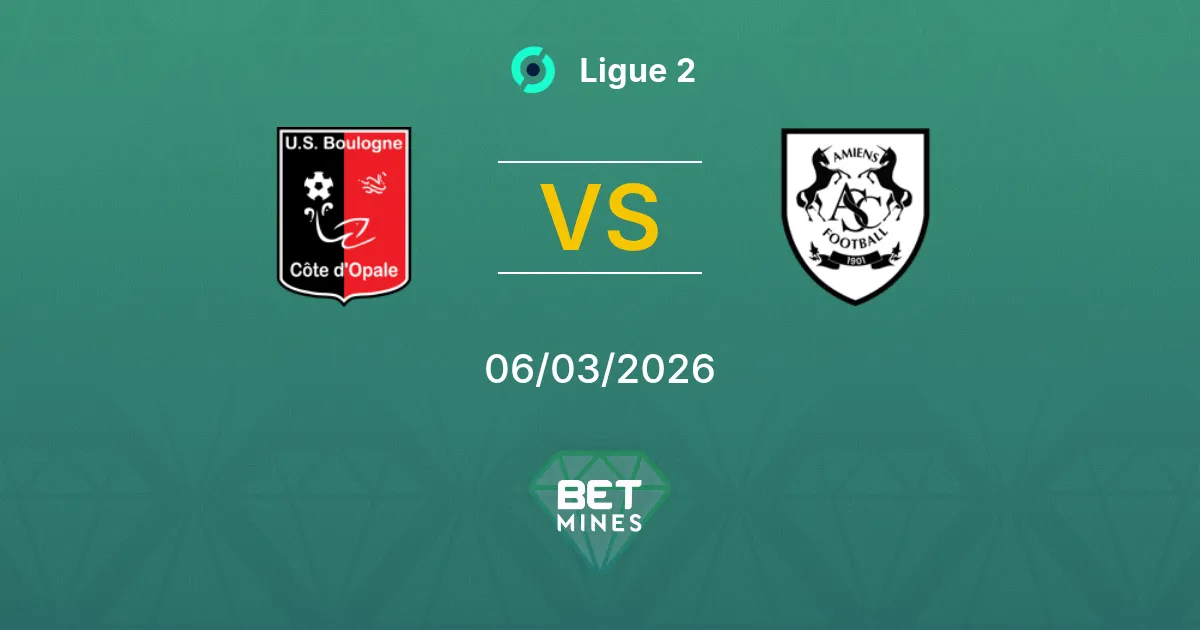 Boulogne vs Amiens SC Prediction: Match Preview and Analysis | Ligue 2 06-03-2026