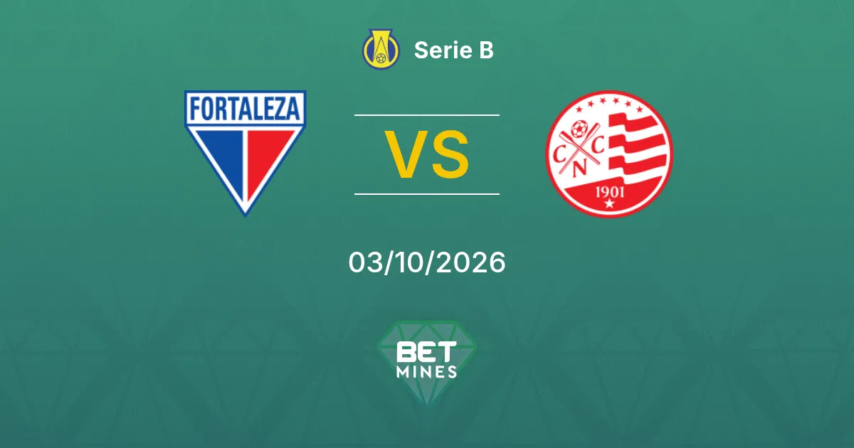 Fortaleza vs Náutico Prediction: Match Preview and Analysis | Serie B 03-10-2026