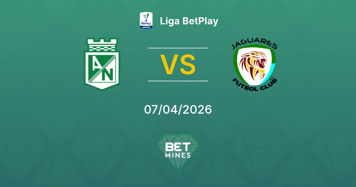 Atlético Nacional vs Jaguares de Córdoba