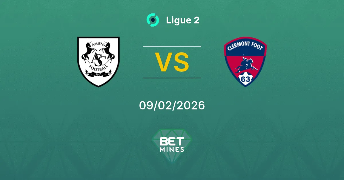 Amiens SC vs Clermont Prediction: Match Preview and Analysis | Ligue 2 09-02-2026