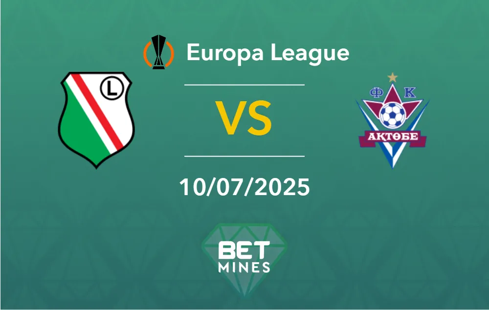 Legia Warsaw vs Aktobe Prediction: Match Preview and Analysis | UEFA Europa League - Qualifiers, Round 1