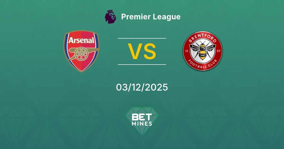 Arsenal vs Brentford Prediction: Match Preview and Analysis | Premier League 03-12-2025