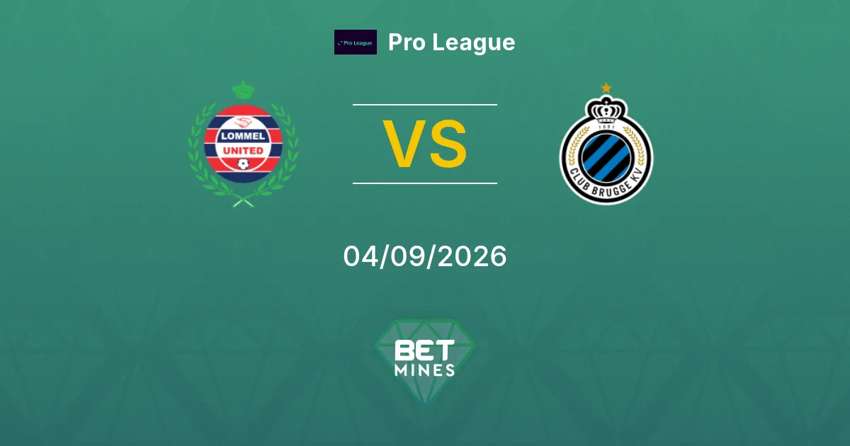 Pronostico Lommel SK vs Club Brugge: Anteprima e Analisi della Partita | Pro League 04-09-2026