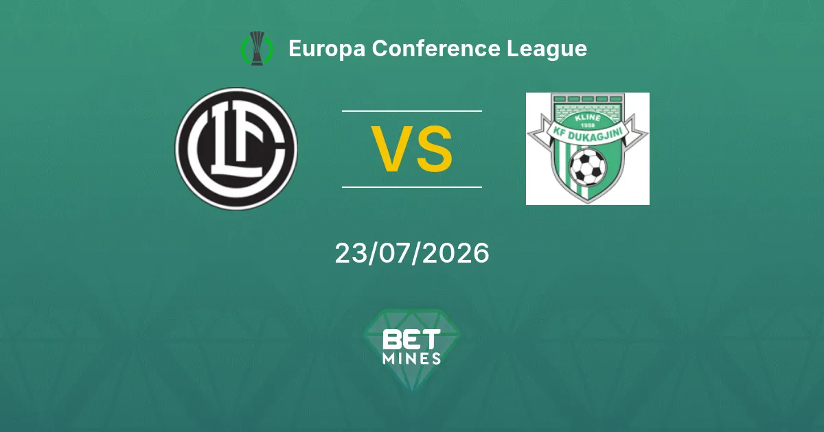 Lugano vs Dukagjini Prediction: Match Preview and Analysis | Europa Conference League 23-07-2026