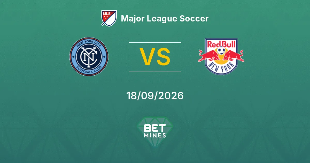 Palpite New York City x New York RB: Prévia e Análise da Partida | Major League Soccer 18-09-2026