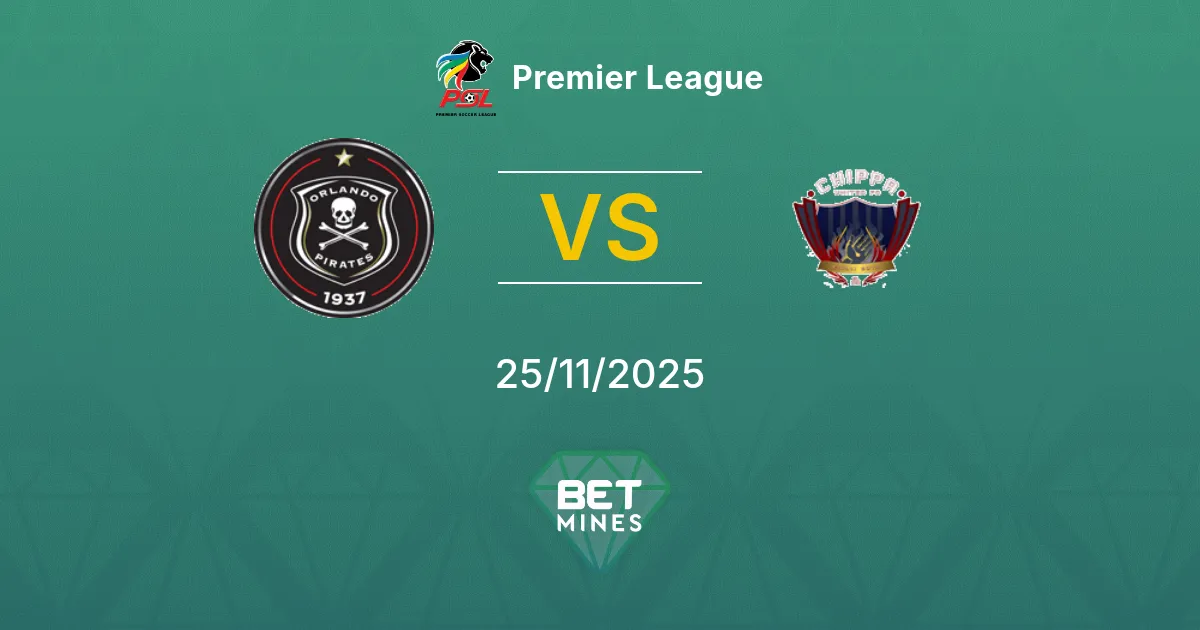 Orlando Pirates vs Chippa United Prediction: Match Preview and Analysis | Premier League 25-11-2025