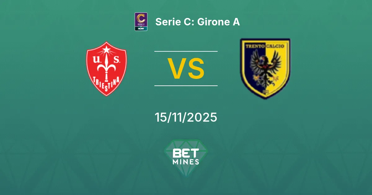 Triestina vs Trento Calcio 1921 Pronostico: Anteprima e Analisi del Match | Serie C: Girone A 15-11-2025