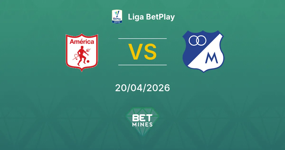 América de Cali vs Millonarios Pronostico: Anteprima e Analisi della Partita | Liga BetPlay 20-04-2026
