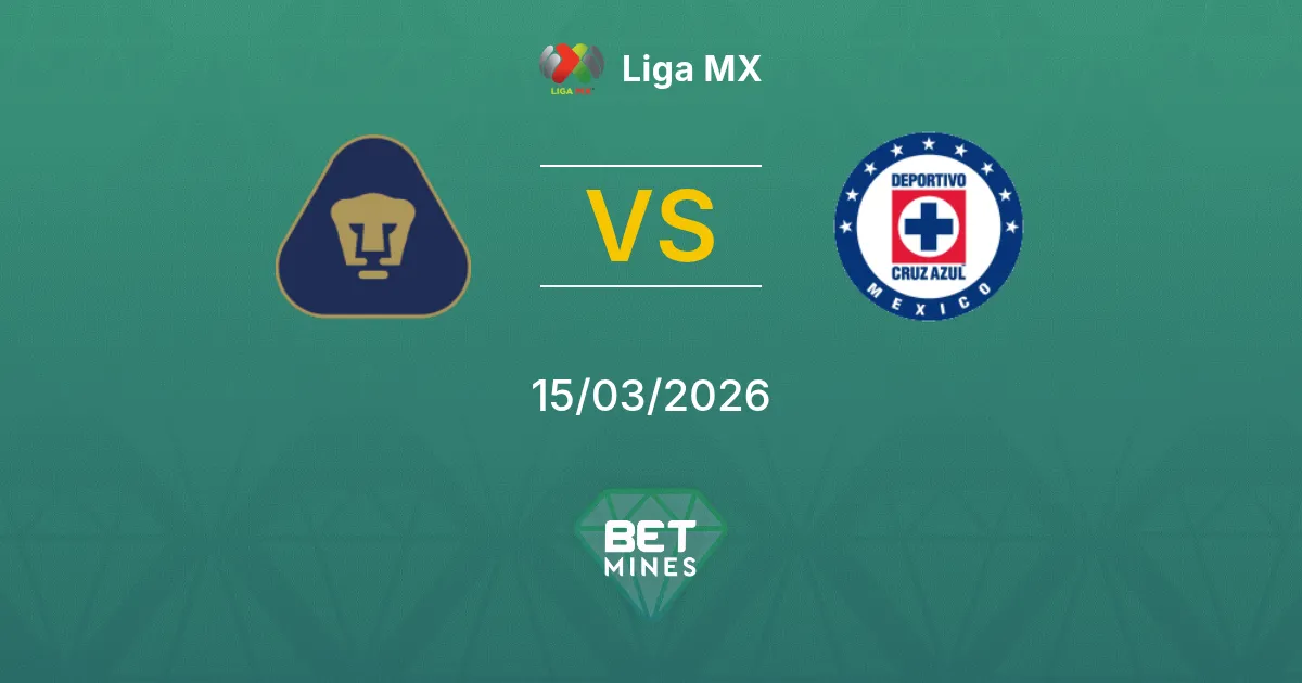 Pumas UNAM vs Cruz Azul
