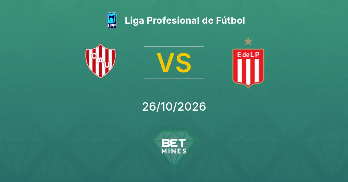 Unión Santa Fe x Estudiantes Palpite: Prévia e análise da partida | Liga Profesional de Fútbol 26-10-2026
