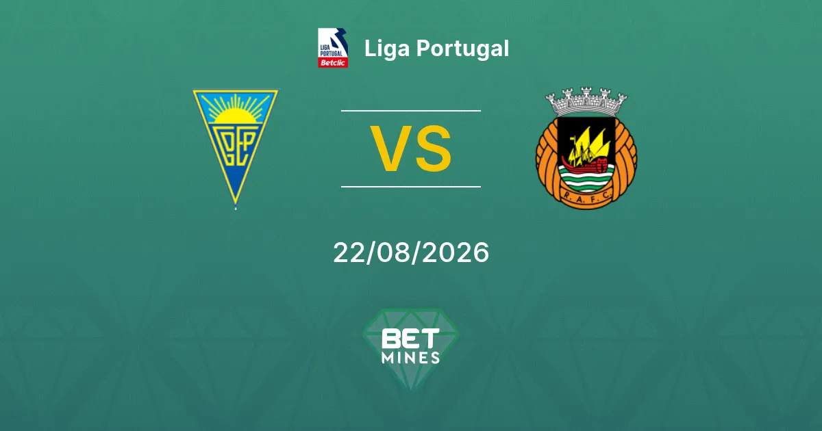Estoril vs Rio Ave Prediction: Match Preview and Analysis | Liga Portugal 22-08-2026