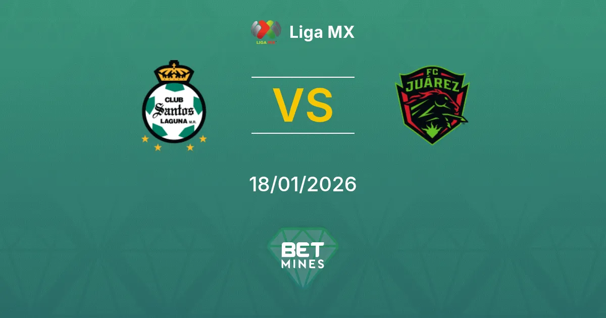 Santos Laguna vs Juárez Prediction: Match Preview and Analysis | Liga MX 18-01-2026