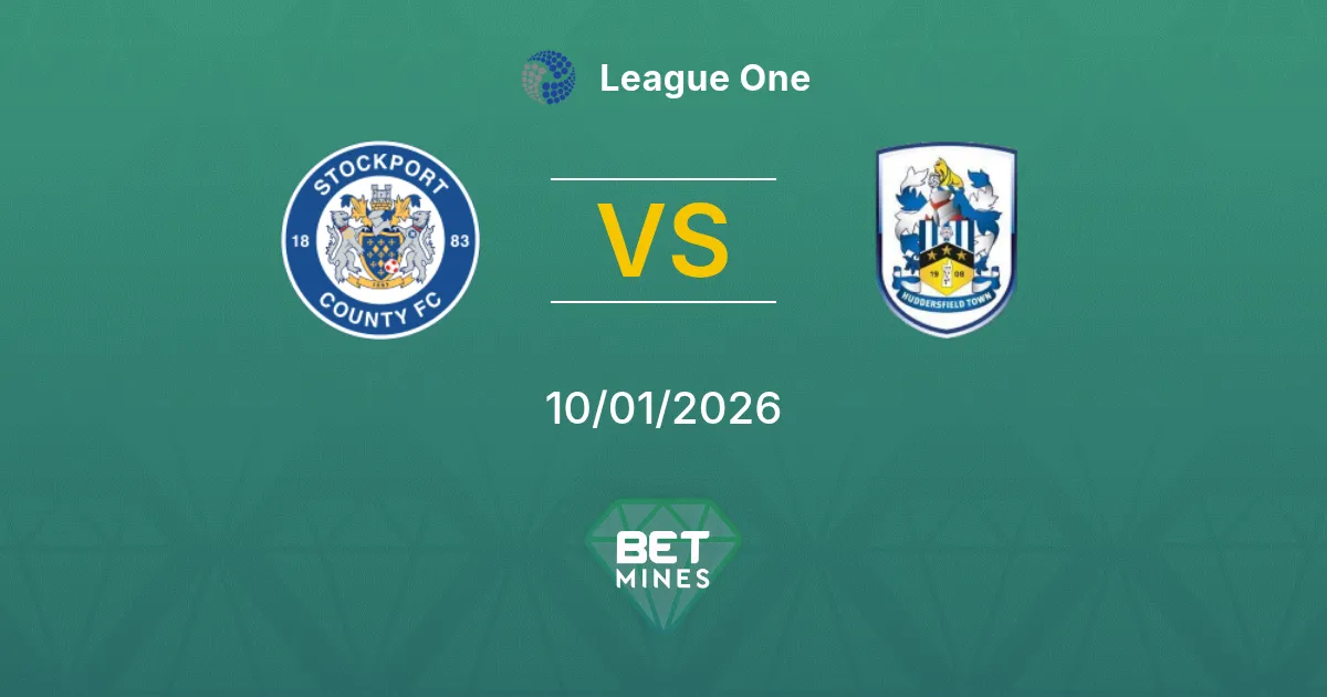Stockport County vs Huddersfield Town Pronostico: Anteprima e Analisi della Partita | League One 10-01-2026