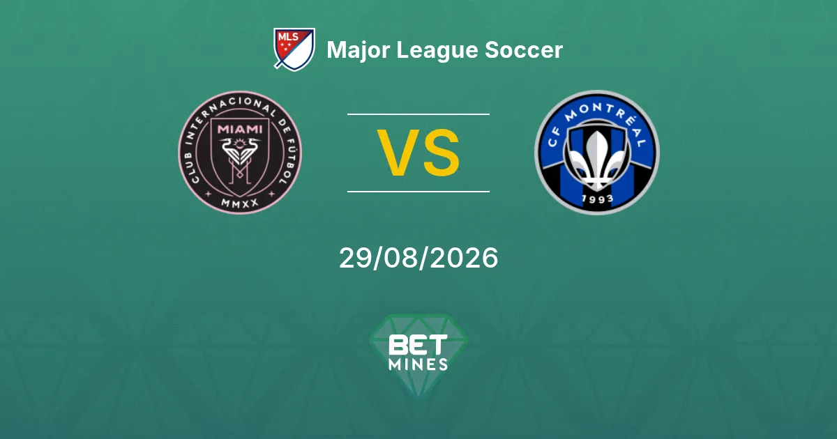 Palpite Inter Miami x CF Montréal: Prévia e Análise da Partida | Major League Soccer 29-08-2026