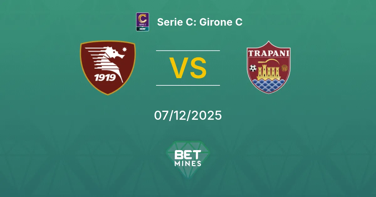 Salernitana vs Trapani 1905 Prediction: Match Preview and Analysis | Serie C: Girone C 07-12-2025