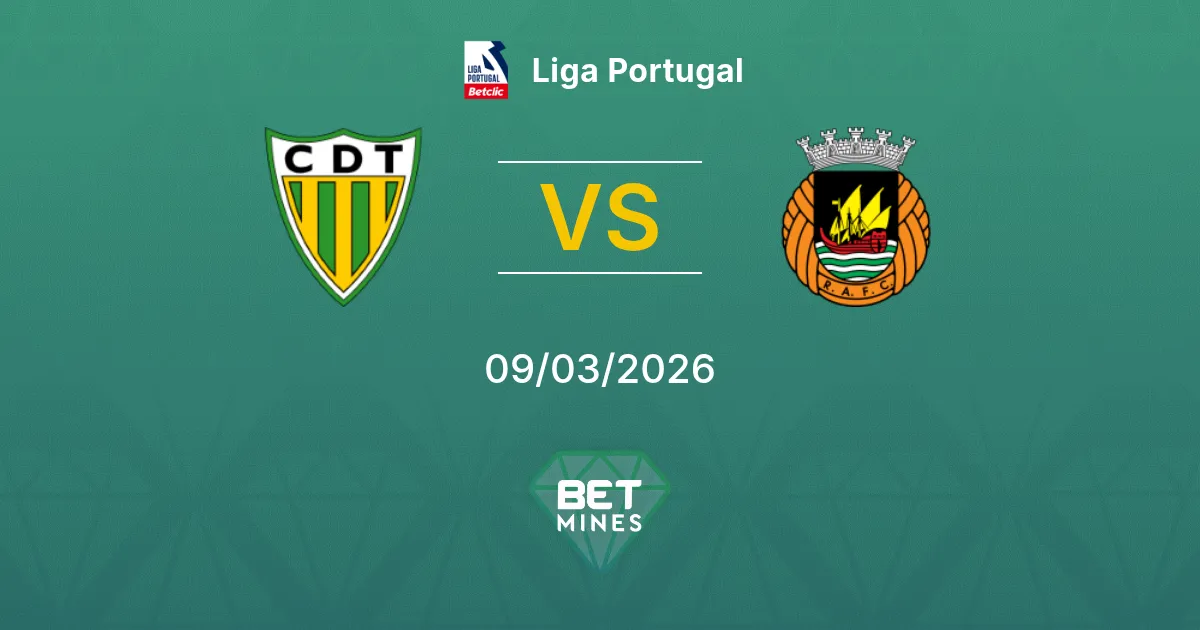 Tondela x Rio Ave Palpite: Prévia e Análise da Partida | Liga Portugal 09-03-2026