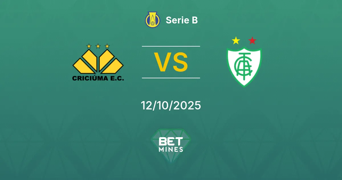 Criciúma vs América Mineiro Pronostico: Anteprima e Analisi della Partita | Serie B 12-10-2025