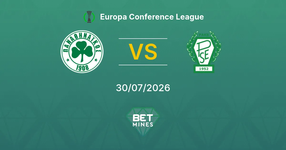Panathinaikos vs Paksi SE Pronostic : Aperçu et Analyse du Match | Ligue Europa Conférence 30-07-2026