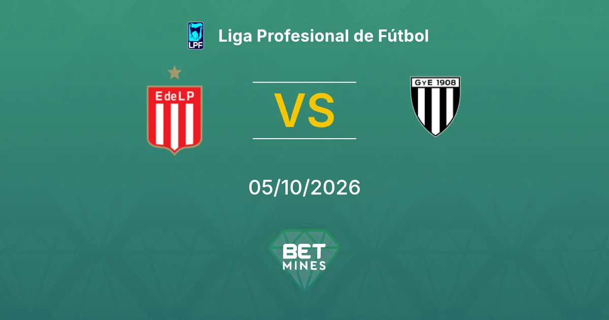Estudiantes vs Gimnasia y Esgrima Mendoza Pronóstico: Previa y análisis del partido | Liga Profesional de Fútbol 05-10-2026