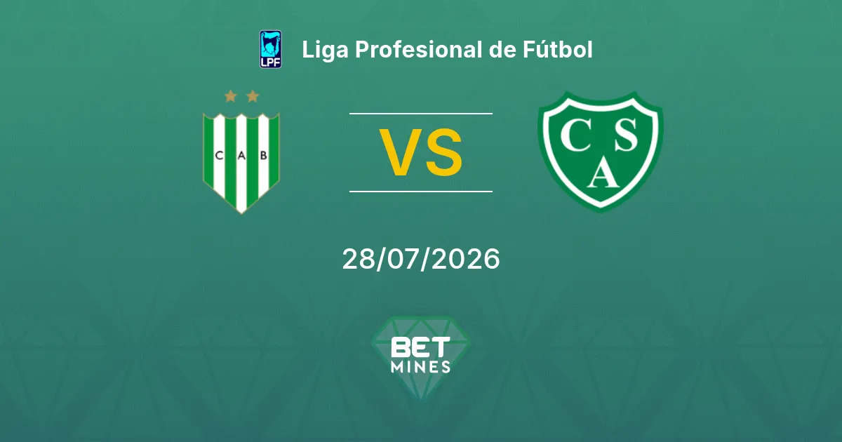 Banfield vs Sarmiento Prediction: Match Preview and Analysis | Liga Profesional de Fútbol 28-07-2026