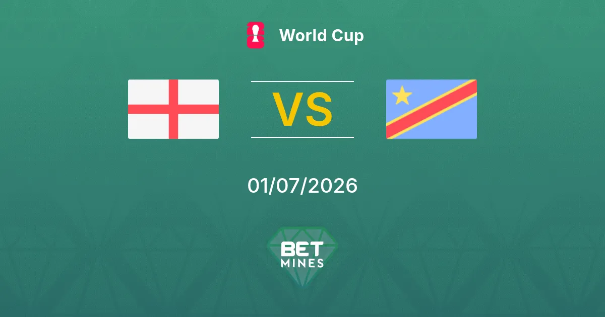 England vs Congo DR Prediction: Match Preview and Analysis | World Cup 01-07-2026
