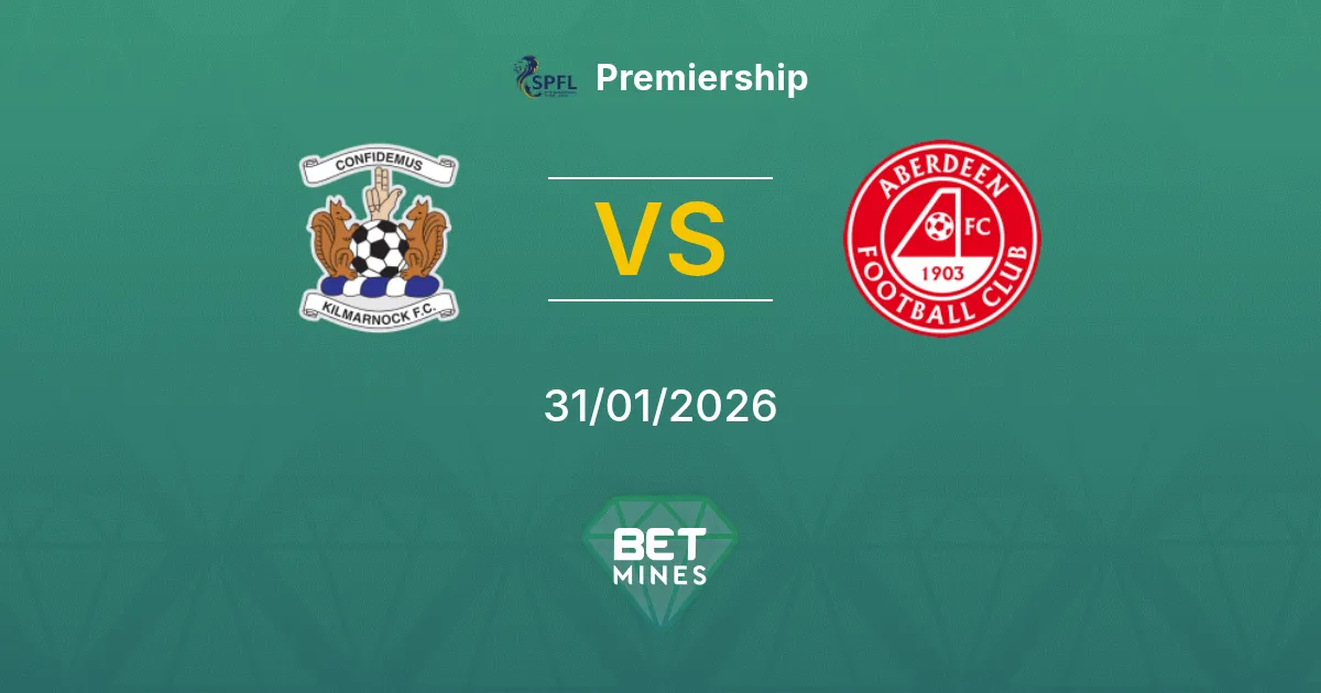 Kilmarnock vs Aberdeen Prediction: Match Preview and Analysis | Premiership 31-01-2026
