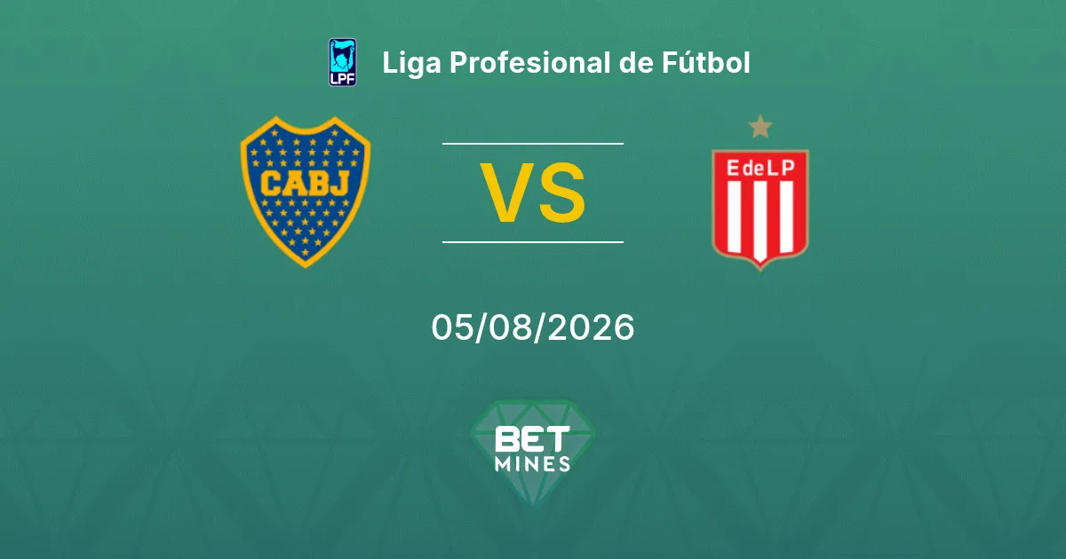 Pronostic Boca Juniors vs Estudiantes : Aperçu et Analyse du Match | Liga Profesional de Fútbol 05-08-2026