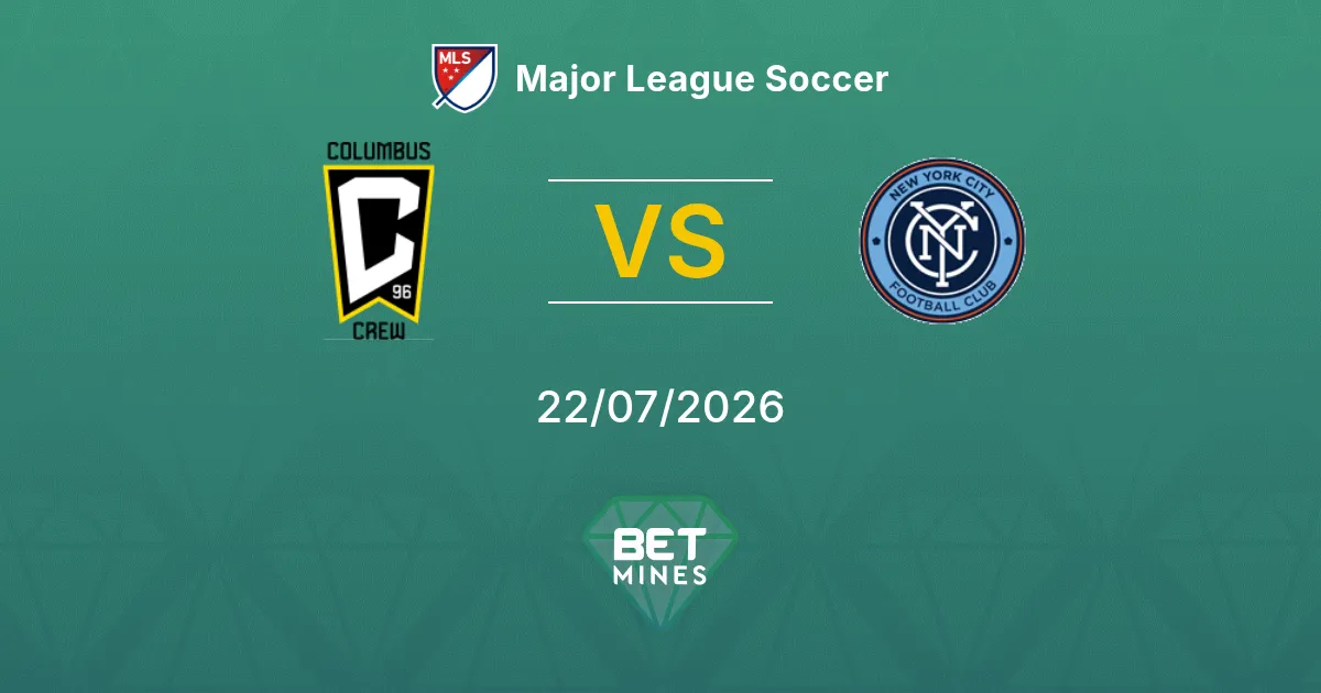 Columbus Crew vs New York City Prediction: Match Preview and Analysis | Major League Soccer 22-07-2026