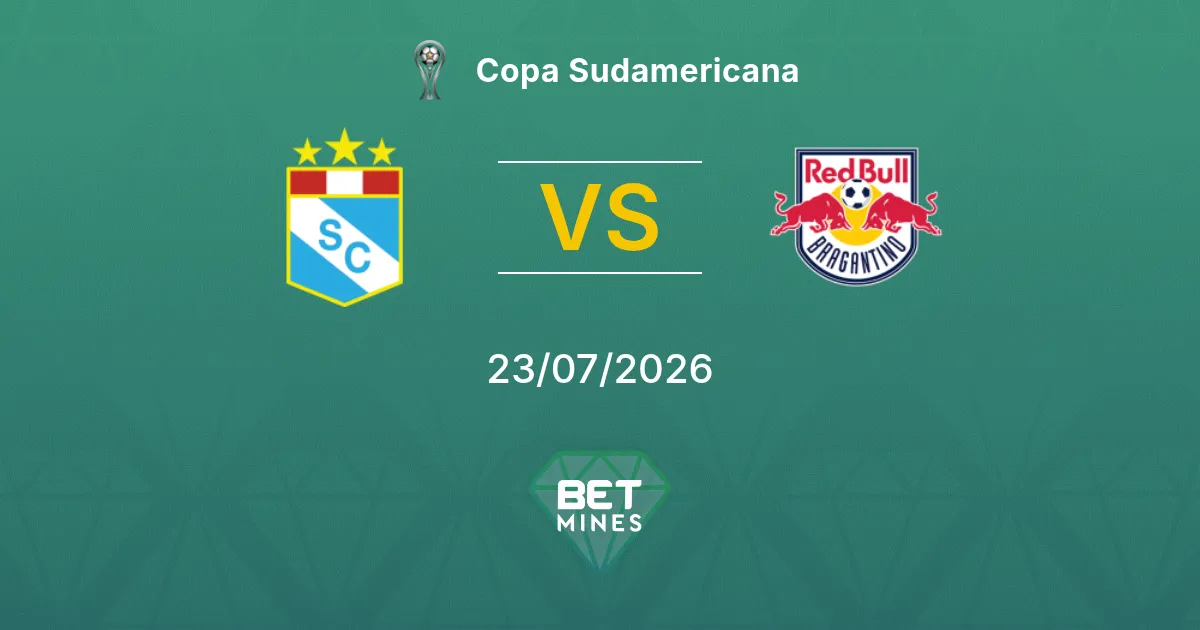 Sporting Cristal vs Bragantino Prediction: Match Preview and Analysis | Copa Sudamericana 23-07-2026