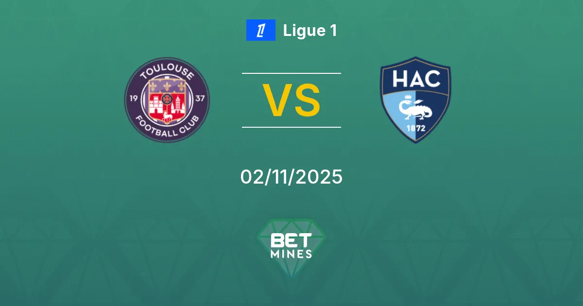 Toulouse vs Le Havre Prediction: Match Preview and Analysis | Ligue 1 02-11-2025