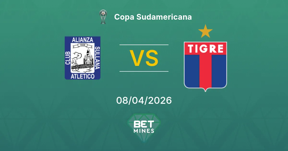 Alianza Atlético vs Tigre Pronóstico: Previa y Análisis del Partido | Copa Sudamericana 08-04-2026