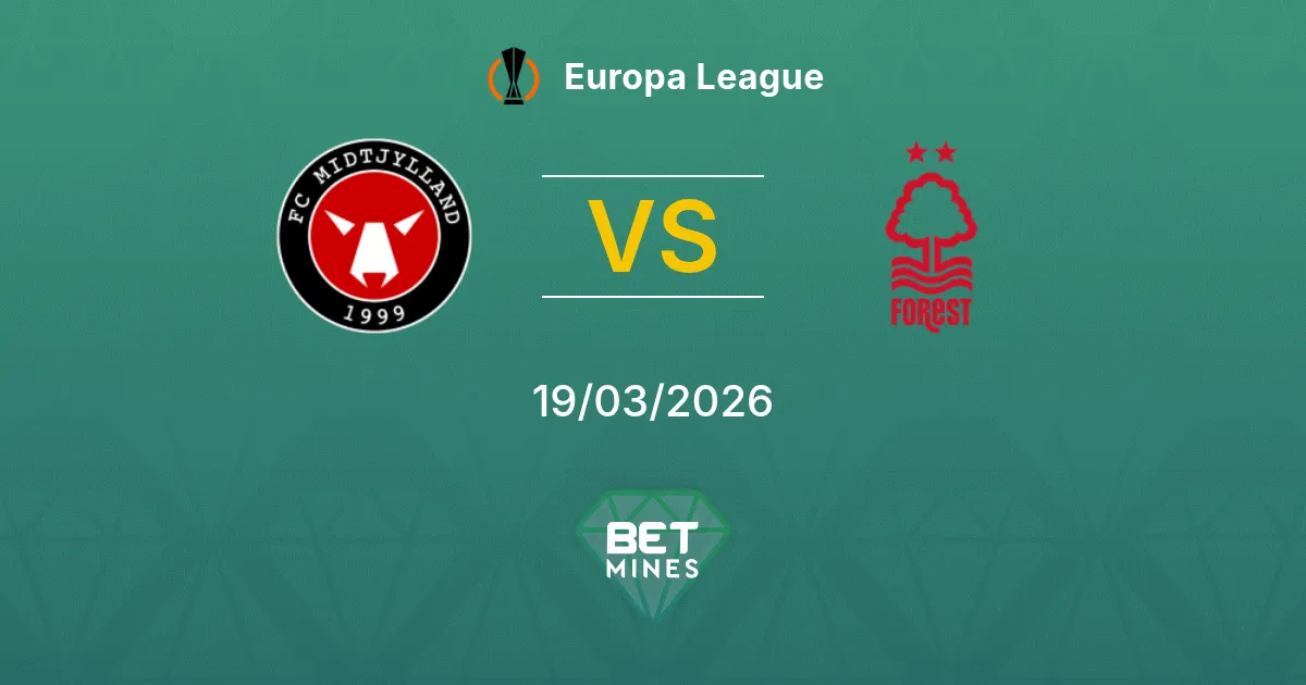 FC Midtjylland vs Nottingham Forest Prediction: Match Preview and Analysis | Europa League 19-03-2026