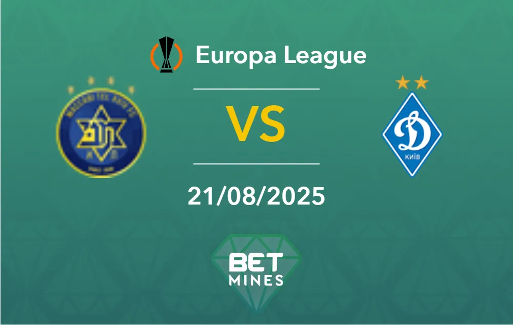 Maccabi Tel Aviv vs Dynamo Kyiv Prediction: Match Preview and Analysis | Europa League Qualification Playoffs
