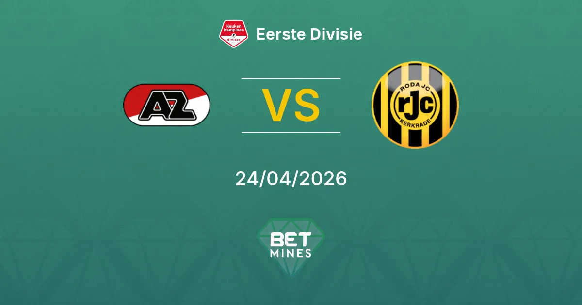 Jong AZ vs Roda JC Kerkrade Pronostico: Anteprima e Analisi della Partita | Eerste Divisie 24-04-2026
