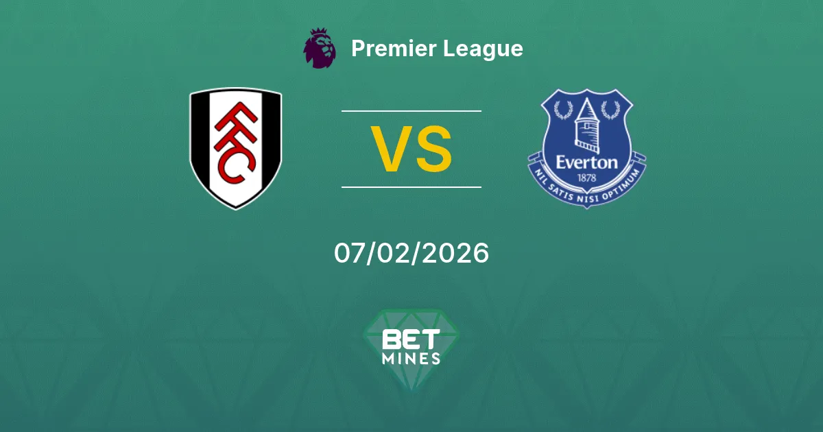 Fulham vs Everton Prediction: Match Preview and Analysis | Premier League 07-02-2026