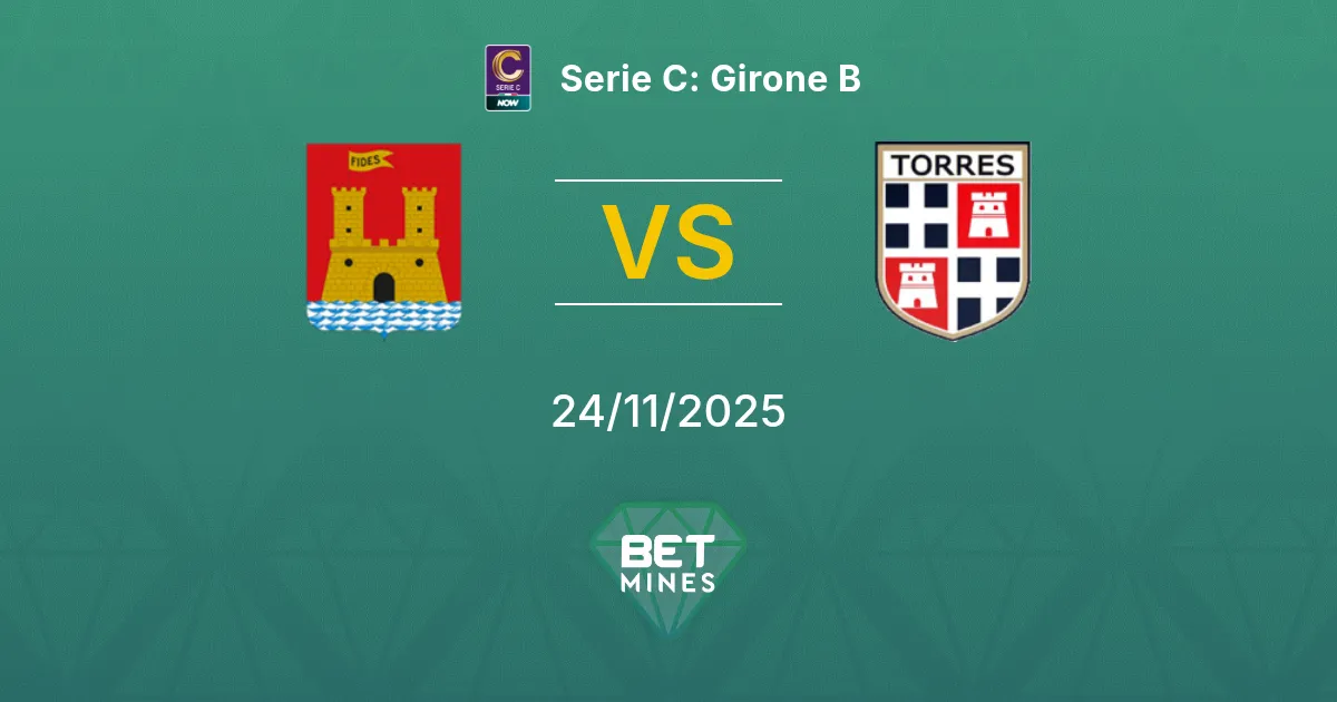 Livorno vs Sassari Torres Prediction: Match Preview and Analysis | Serie C: Girone B 24-11-2025