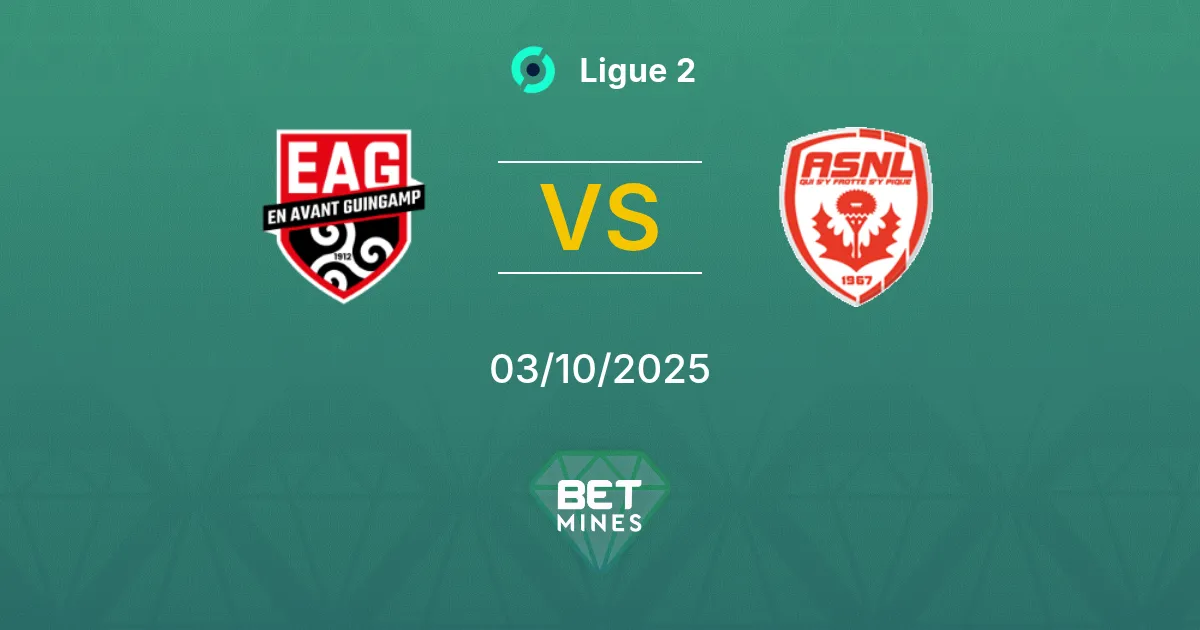 Guingamp vs Nancy Pronostic : Analyse et Aperçu du Match | Ligue 2 03-10-2025