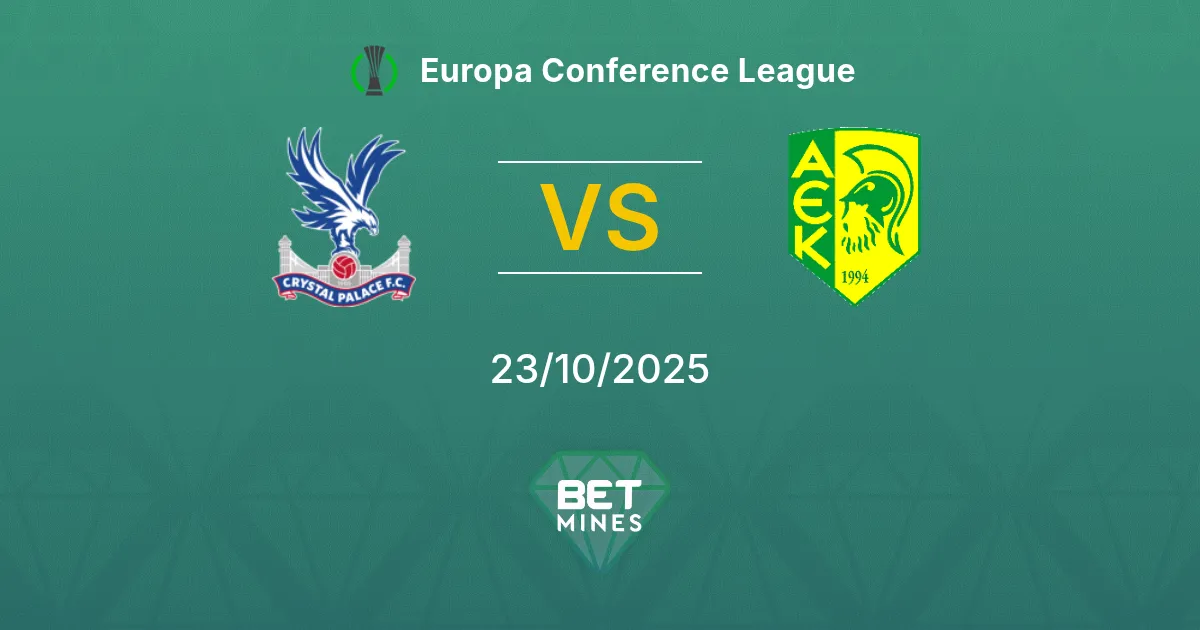 Crystal Palace vs AEK Larnaca Pronostico: Anteprima e Analisi della Partita | Europa Conference League 23-10-2025