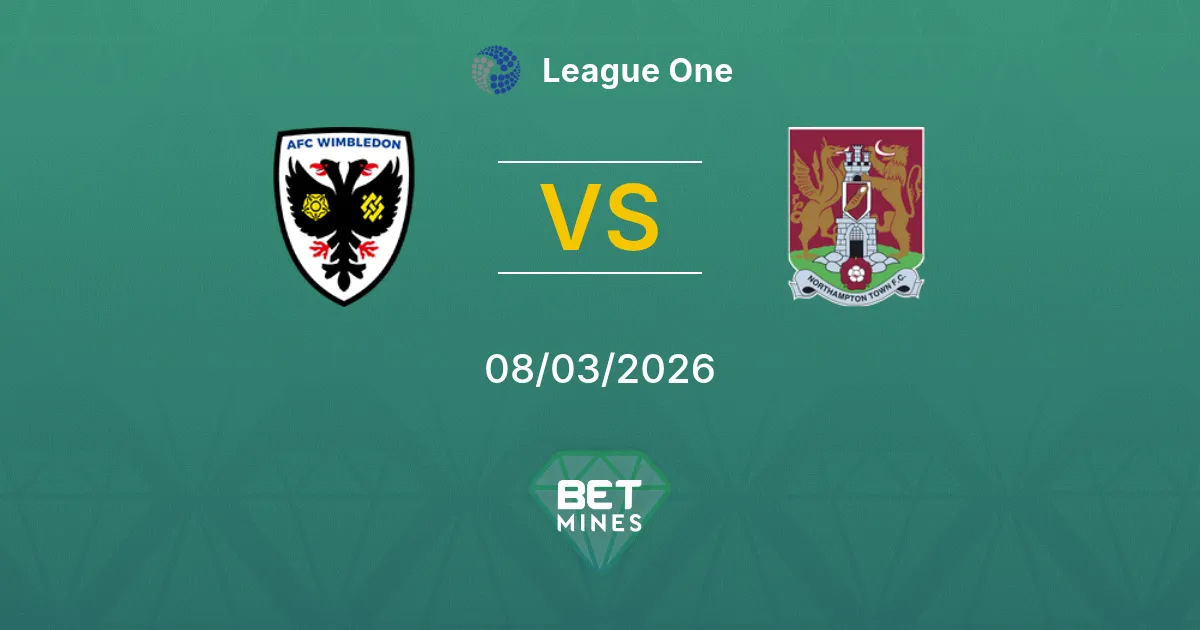 AFC Wimbledon vs Northampton Town Prediction: Match Preview and Analysis | League One 08-03-2026