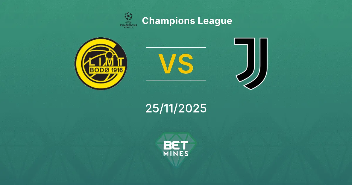Bodø / Glimt vs Juventus Prediction: Match Preview and Analysis | Champions League 25-11-2025