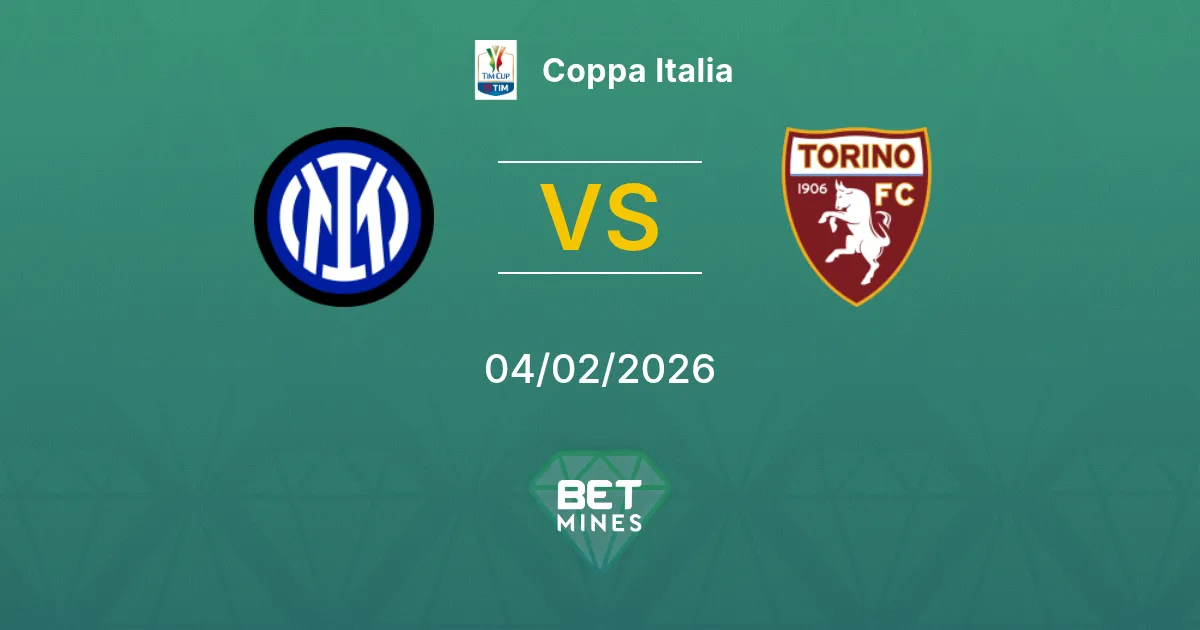 Inter vs Torino Prediction: Match Preview and Analysis | Coppa Italia 04-02-2026