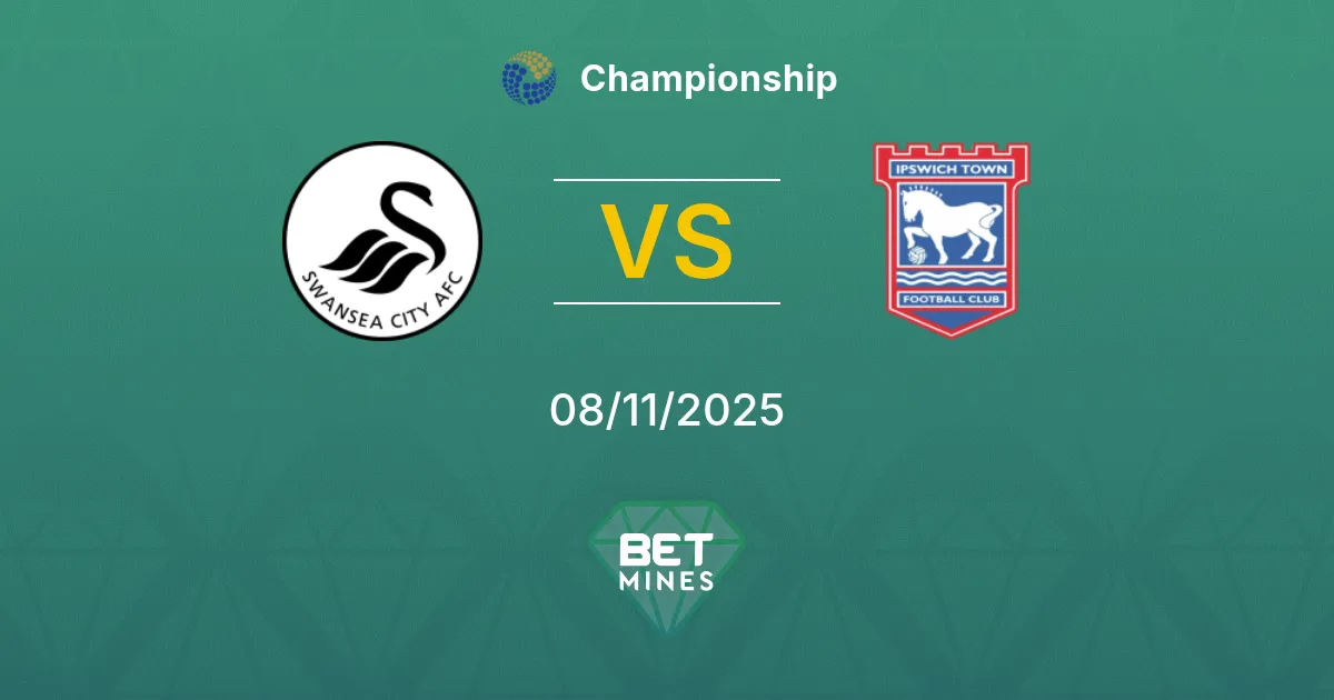 Swansea City vs Ipswich Town Pronostico: Analisi e Anteprima della Partita | Championship 08-11-2025