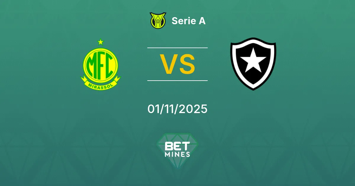 Mirassol vs Botafogo Pronostico: Anteprima e Analisi della Partita | Serie A 01-11-2025