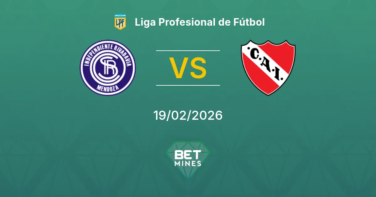Independiente Rivadavia vs Independiente Pronostic : Aperçu et Analyse du Match | Liga Profesional de Fútbol 19-02-2026