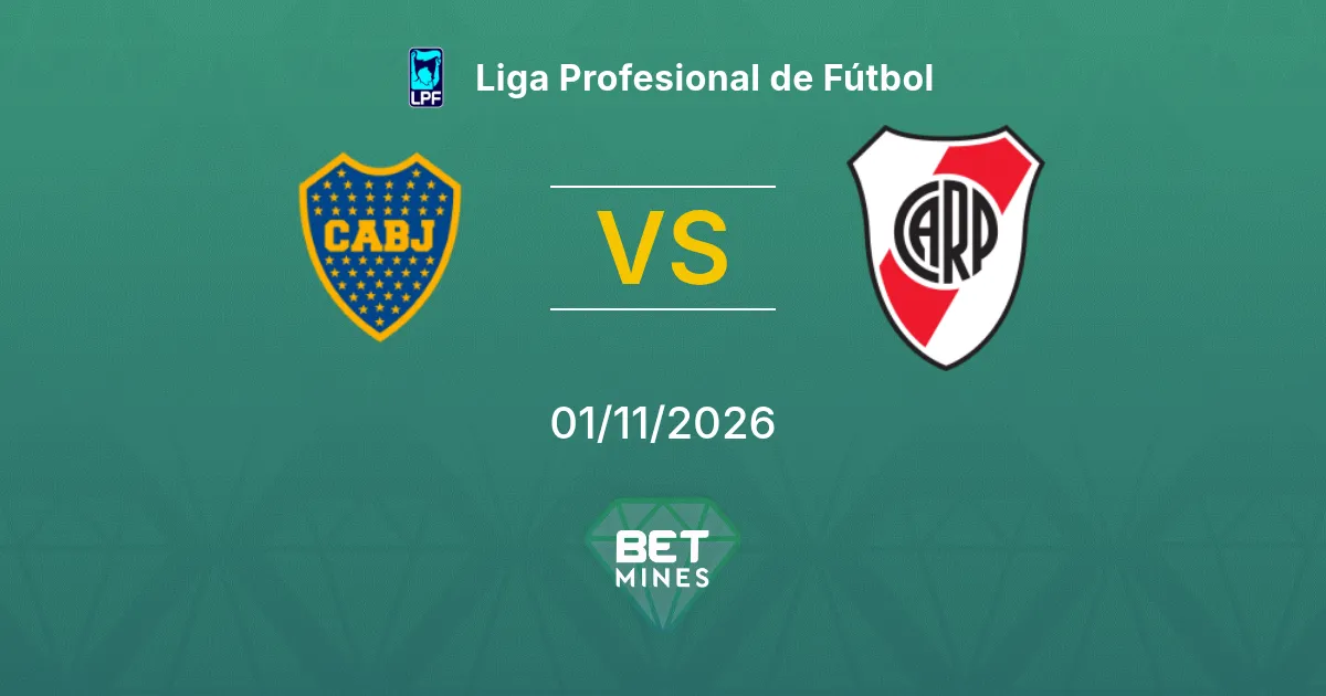 Boca Juniors vs River Plate Pronostico: anteprima e analisi della partita | Liga Profesional de Fútbol 01-11-2026