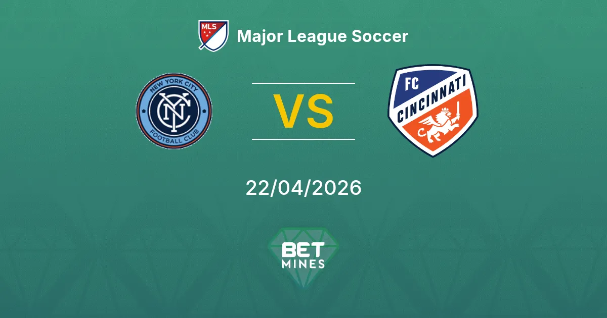 New York City vs Cincinnati Pronostico: Anteprima e Analisi della Partita | Major League Soccer 22-04-2026