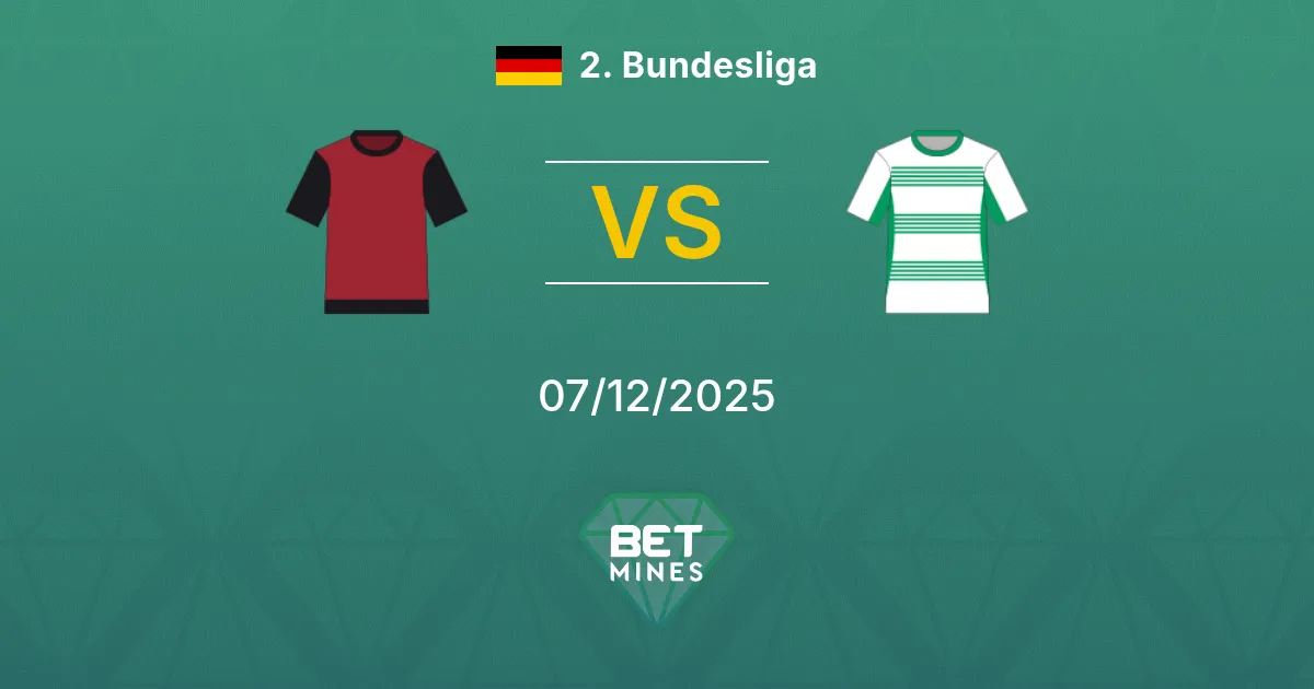 Nürnberg vs SpVgg Greuther Fürth Prediction: Match Preview and Analysis | 2. Bundesliga 07-12-2025