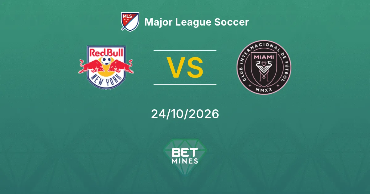 New York RB x Inter Miami Palpite: prévia e análise da partida | Major League Soccer 24-10-2026