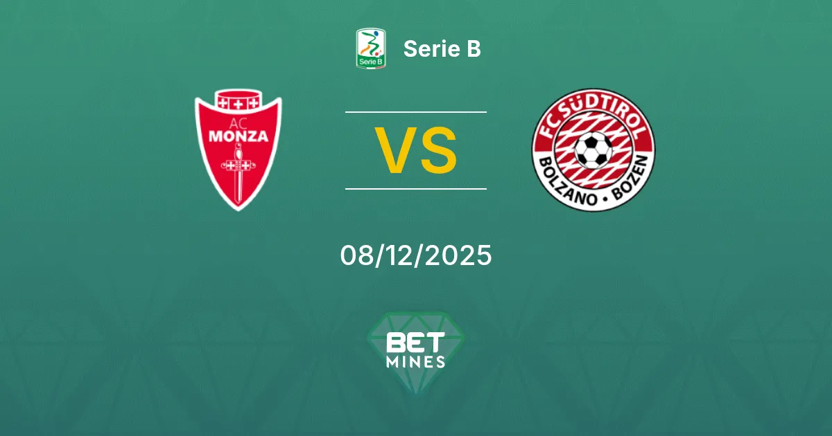Monza vs Südtirol