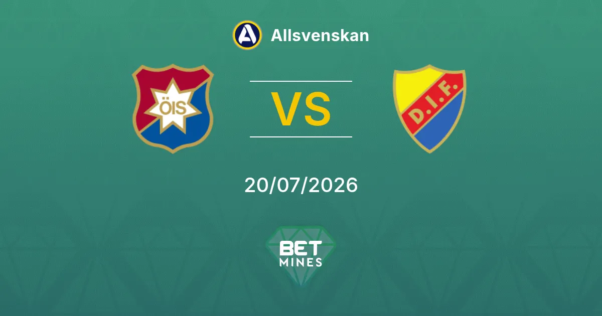 Örgryte vs Djurgården Pronostic : Aperçu et Analyse du Match | Allsvenskan 20-07-2026
